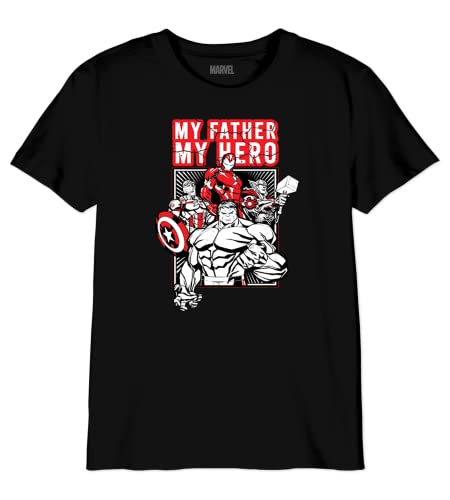 Marvel "My Father My Hero BOMARCOTS206 - Camiseta para... - Amazon Espagne à 5.72€