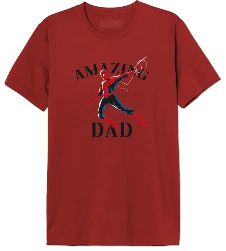 Marvel "Amazing Dad MEMARCOTS310 - Camiseta para Hombre... - Amazon Espagne à 6.83€