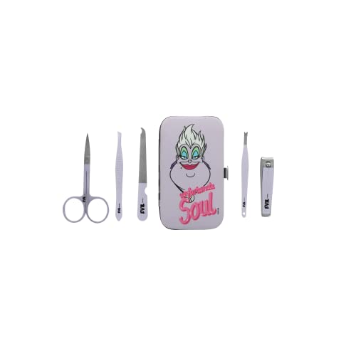 DISNEY VILLAINS - Set manucure Ursula - 5 accessoires... - Beauté & Parfums Amazon France à 5.05€