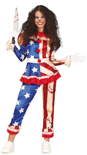 FIESTAS GUIRCA Disfraz de Payaso Americano Malvado - Payaso... - Bon plan à 14.28€