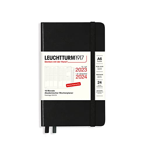 LEUCHTTURM1917 367558 - Agenda settimanale accademica... - Fournitures Bureau Amazon Italie à 12.03€