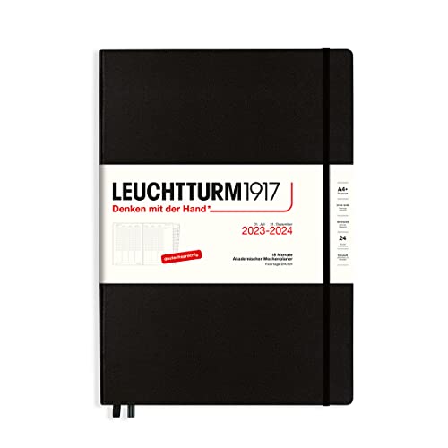 LEUCHTTURM1917 367544 - Agenda settimanale accademica... - Fournitures Bureau en promo à 18.46€