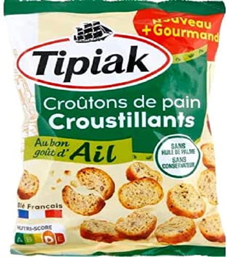 Tipiak Crouton Ail, Le paquet de 75g - Épicerie en promo à 2.19€