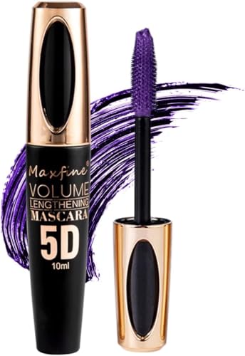 5D Silk Fiber Mascara，Waterproof Long-Lasting Not Blooming... - Beauté & Parfums Amazon France à 2.88€