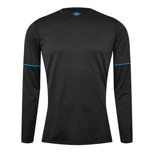 Umbro PRO Training LS Marl Poly Tee, Maglietta Uomo, Nero, M - Sports & Fitness Amazon Italie à 22.15€