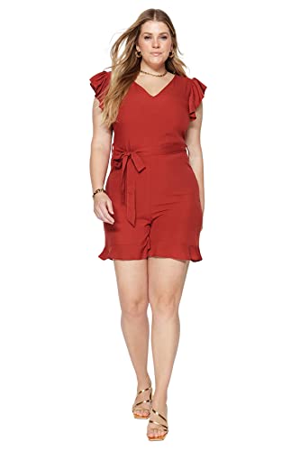 Trendyol Woman Floral Woven Size Overalls Overol, marrón... - Amazon Espagne à 12.48€