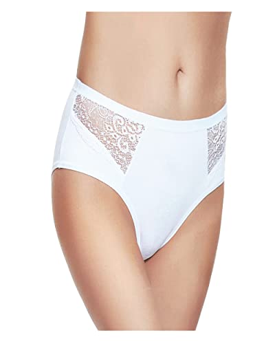 JADEA 12 Slip Donna in Cotone bielastico con Pizzo Art. 061... - Mode & Vêtements en promo à 2.50€