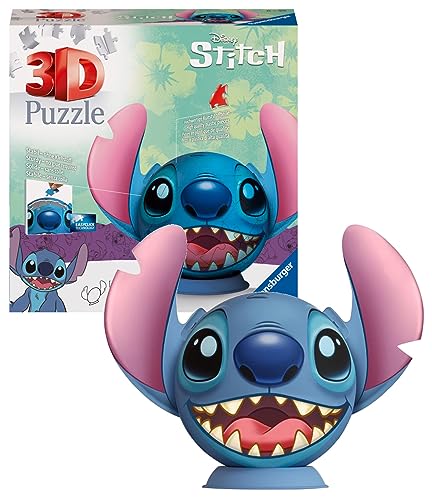 Ravensburger Disney Stitch 3D Jigsaw Puzzle for Children... - Jouets & Jeux en promo à 5.00€