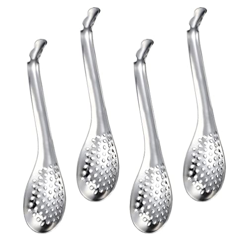 CALLARON 4pcs Stainless Steel Caviar Spoons Multipurpose... - High-Tech & Électronique Amazon Royaume-Uni à 7.59€