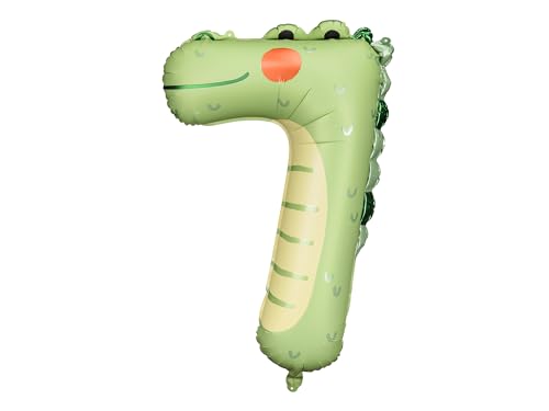 Palloncino in Alluminio Numero 7 Coccodrillo 56 x 85 cm... - Jouets & Jeux Amazon Italie à 1.97€