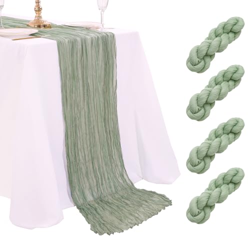 Seihtuch-Tischläufer, 4 Packungen, 3 m lang... - Maison & Cuisine Amazon Allemagne à 20.25€