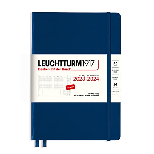 LEUCHTTURM1917 367551 - Agenda settimanale accademica... - Fournitures Bureau en promo à 8.46€