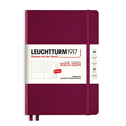 LEUCHTTURM1917 367553 - Agenda settimanale accademica... - Amazon Italie à 9.58€