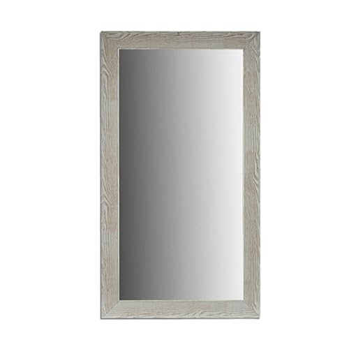Gift Decor Wandspiegel aus weißem Glas (75 x 136 x 1,5 cm)... - Amazon Allemagne à 107.87€