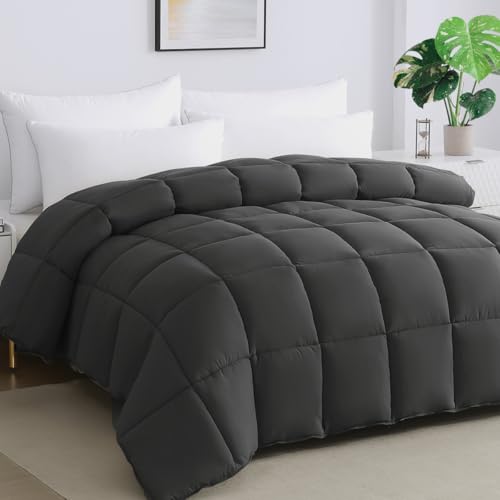 STWIENER Alaskan King Comforter Down Alternative Quilted... - Maison & Cuisine Amazon Royaume-Uni à 16.87€