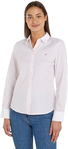 Tommy Hilfiger Camisas Casuales para Mujer, Rosa (Whimsy... - Amazon Espagne à 28.36€