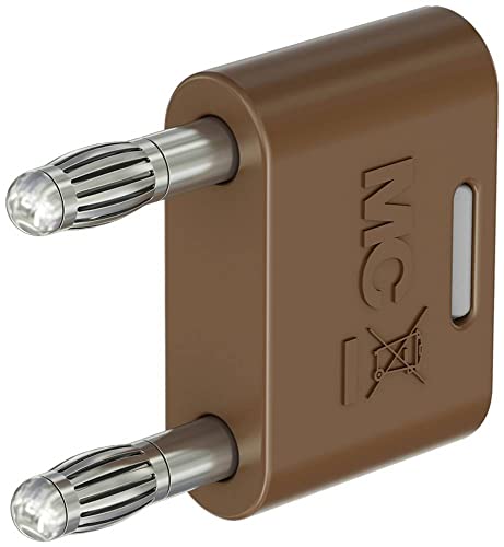 Stäubli KS-4N-19 Conector Marrón Diámetro del pin: 4 mm... - High-Tech & Électronique Amazon Espagne à 8.08€
