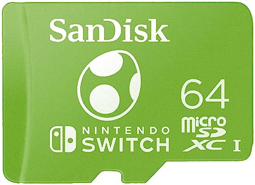 SANDISK microSDXC pour les consoles Nintendo Switch, Yoshi... en promo sur Amazon