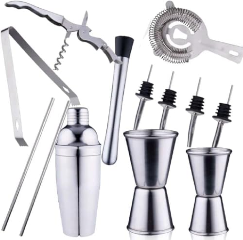 alpina Ensemble de Cocktail Complet – 14 pièces –... - Maison & Cuisine Amazon France à 19.55€