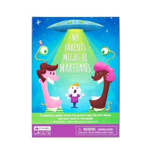 Exploding Kittens - My Parents Might be Martians - 2+... - Jouets & Jeux Amazon Royaume-Uni à 6.14€