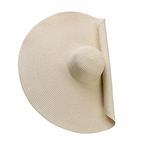 Mrisata Sombreros de Paja de Playa de Gran Tamaño Mujer... - Toys & Games Amazon Spain à 22.60€