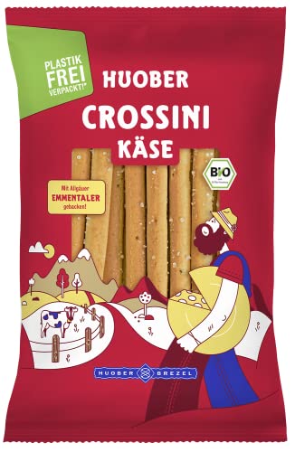 Huober Crossini Käse, Bio Gebäckstangen mit Allgäuer... - Tech & Electronics Amazon Germany à 9.36€