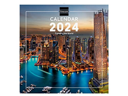 Finocam - Calendario 2024 Imágenes de Pared Internacional... - Bon plan à 3.11€