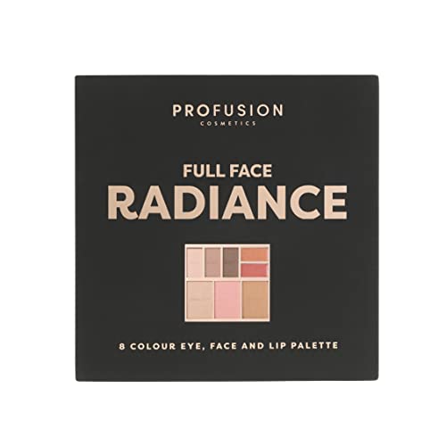 Profusion Cosmetics Full Face Palette Radiance, 8 Shade... - Beauty & Fragrances Amazon UK à 5.00€
