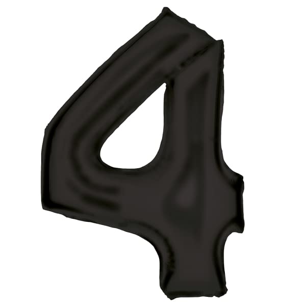 Amscan Ballons en aluminium * mat en soie noir * Nombre 0 à... - Loisirs Créatifs Amazon France à 3.12€