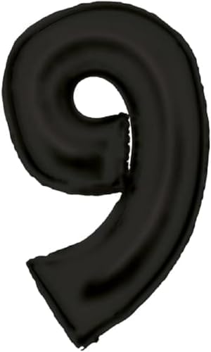 Amscan Große Zahl 9 Silk Lustre schwarz Folienballon N34... - Sports & Fitness Amazon Allemagne à 3.29€
