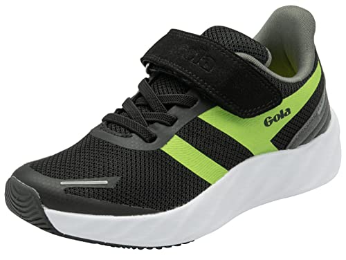 Gola Performance Veris EL Running GKA041BN Black/Lime/Grey - Bon plan à 9.84€