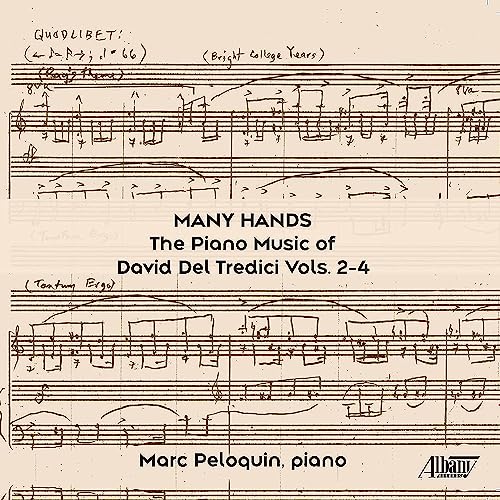 Many Hands-The Piano Music Of David Del Tredici, Vols. 2-4 - Musique & Instruments Amazon Italie à 66.96€