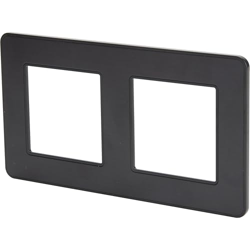 Zenitech Plaque de Finition Double - métal Noir - Kouro en promo sur Amazon