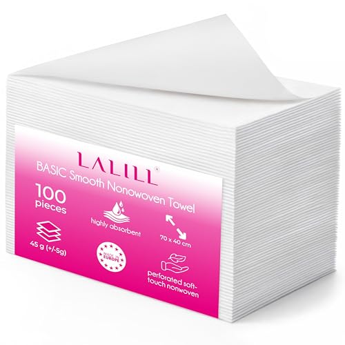 LALILL Asciugamani Monouso 70x40 cm - 100 Pezzi in Tessuto... - Beauté & Parfums Amazon Italie à 20.99€