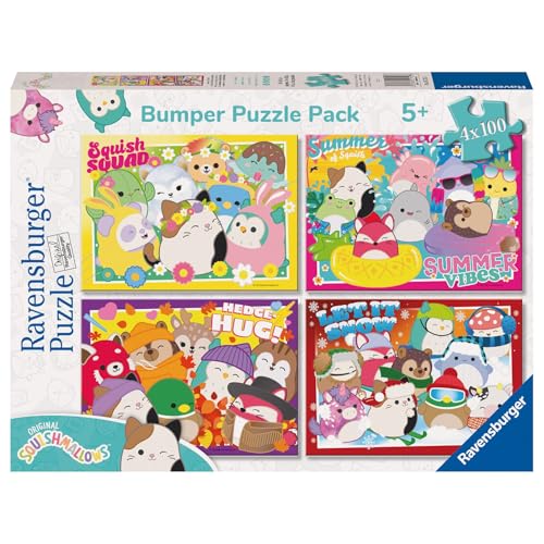 Ravensburger - Puzzles Squishmallows Pack de 4 | Puzzle 5... en promo à 11,43€ (-52%) sur Amazon FR