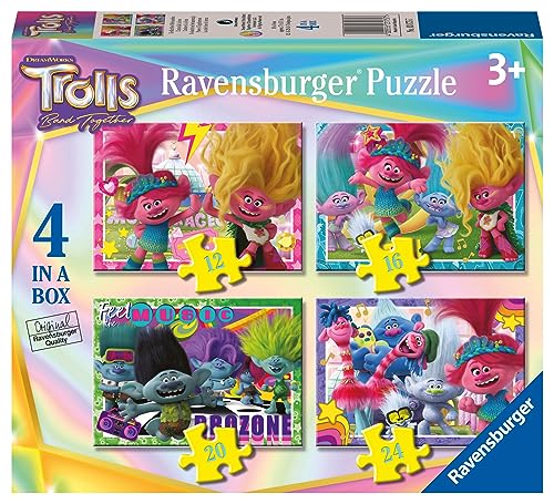 Ravensburger - Puzzle Trolls 3, Collezione 4 in a Box, 4... - Jouets & Jeux Amazon Italie à 8.99€