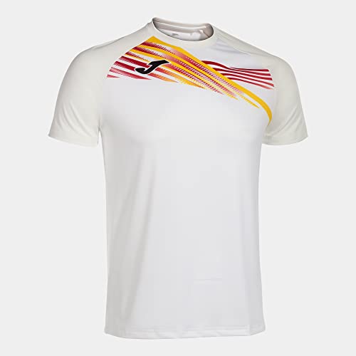 Joma Camiseta Manga Corta Elite x Blanco - Sports & Fitness Amazon Espagne à 13.99€