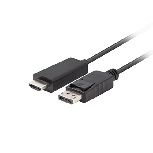 LANBERG Cable DisplayPort a HDMI CA-DPHD-11CC-0018-BK 1,8 m - High-Tech & Électronique Amazon Espagne à 14.15€