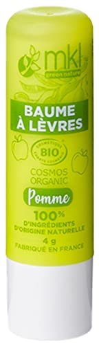 MKL Green Nature Baume à Lèvres Bio 4 g - Pomme en promo à 2,56€ (-43%) sur Amazon FR