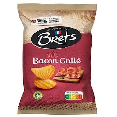 BRETS Chips bret s aro bacon grillé, 125g - Le paquet de... - Épicerie Amazon France à 3.39€