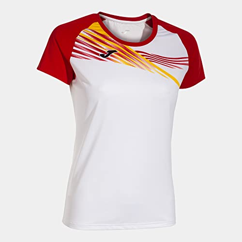 Joma Camiseta Manga Corta Elite x Blanco Rojo - Home & Kitchen Amazon Spain à 14.00€