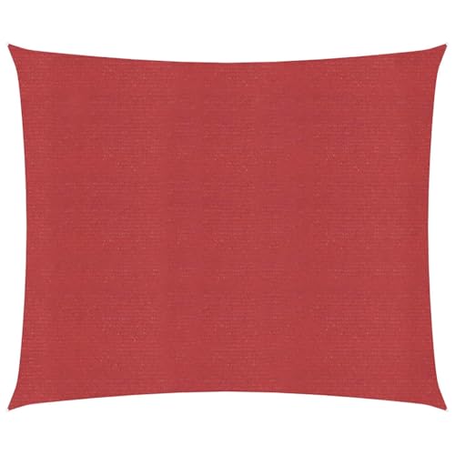vidaXL Vela Parasole 160 g/m² Rossa 6x6 m in HDPE - Jardin & Extérieur Amazon Italie à 88.30€