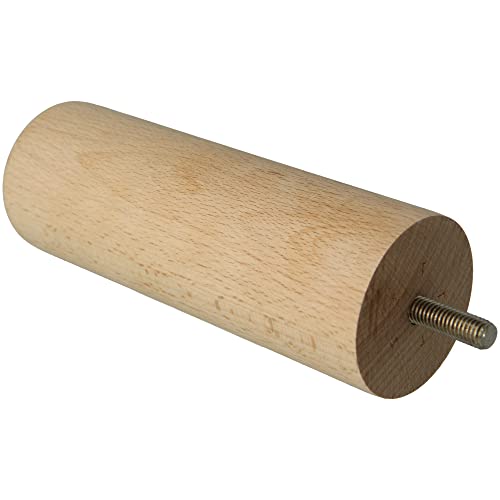 Amig - Pied Rond pour Meuble, Pied en Bois de Hêtre avec... - Maison & Cuisine Amazon France à 11.23€