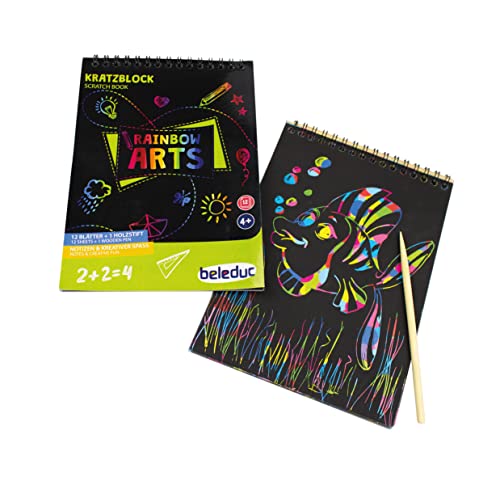 Beleduc Bloc grattoir Rainbow Arts, 53080 - Animalerie Amazon France à 2.49€