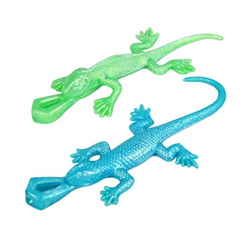 FLYPOP'S - 2 Elastische Eidechsen - Kirmesspiel - 031830... - Jouets & Jeux Amazon Allemagne à 2.90€