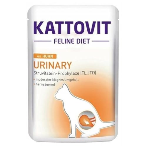 KATTOVIT Pollo urinario | cibo dietetico per gatti | 85 g |... - Amazon Italie à 1.50€