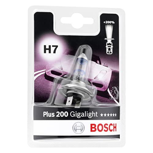 Bosch H7 Plus 200 Gigalight Ampoule de Phare Halogène, 12 V... - Nouvelle promo Amazon à 17.37€