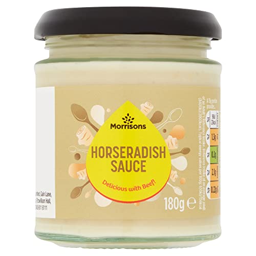 Morrisons Horseradish Sauce 180g - Épicerie Amazon Royaume-Uni à 1.20€