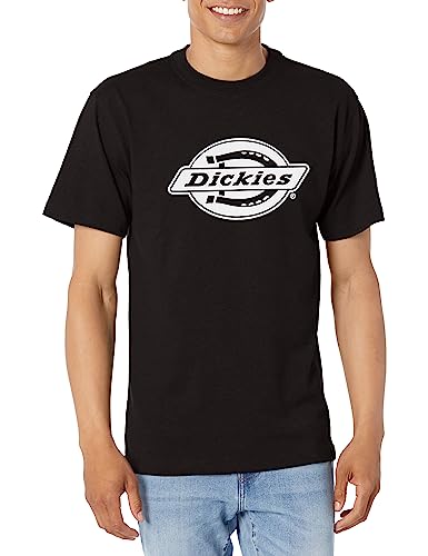Dickies Logo Heavyweight SS Tee, Black, L - Sports & Fitness en promo à 6.95€