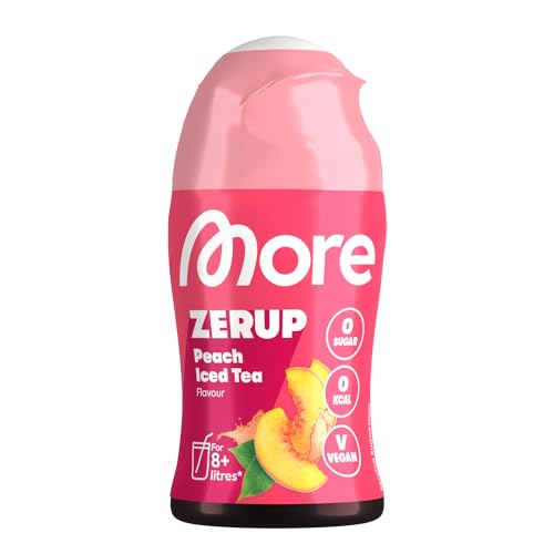 MORE Zerup, Zero Calorie Syrup a.o. with Real Fruit... - Amazon Royaume-Uni à 6.99€